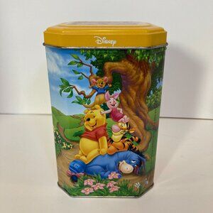 Vintage Disney Winnie The Pooh Friends Collectors Series Tin Empty 7/12